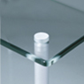 Clear Glass QAVM Shelf